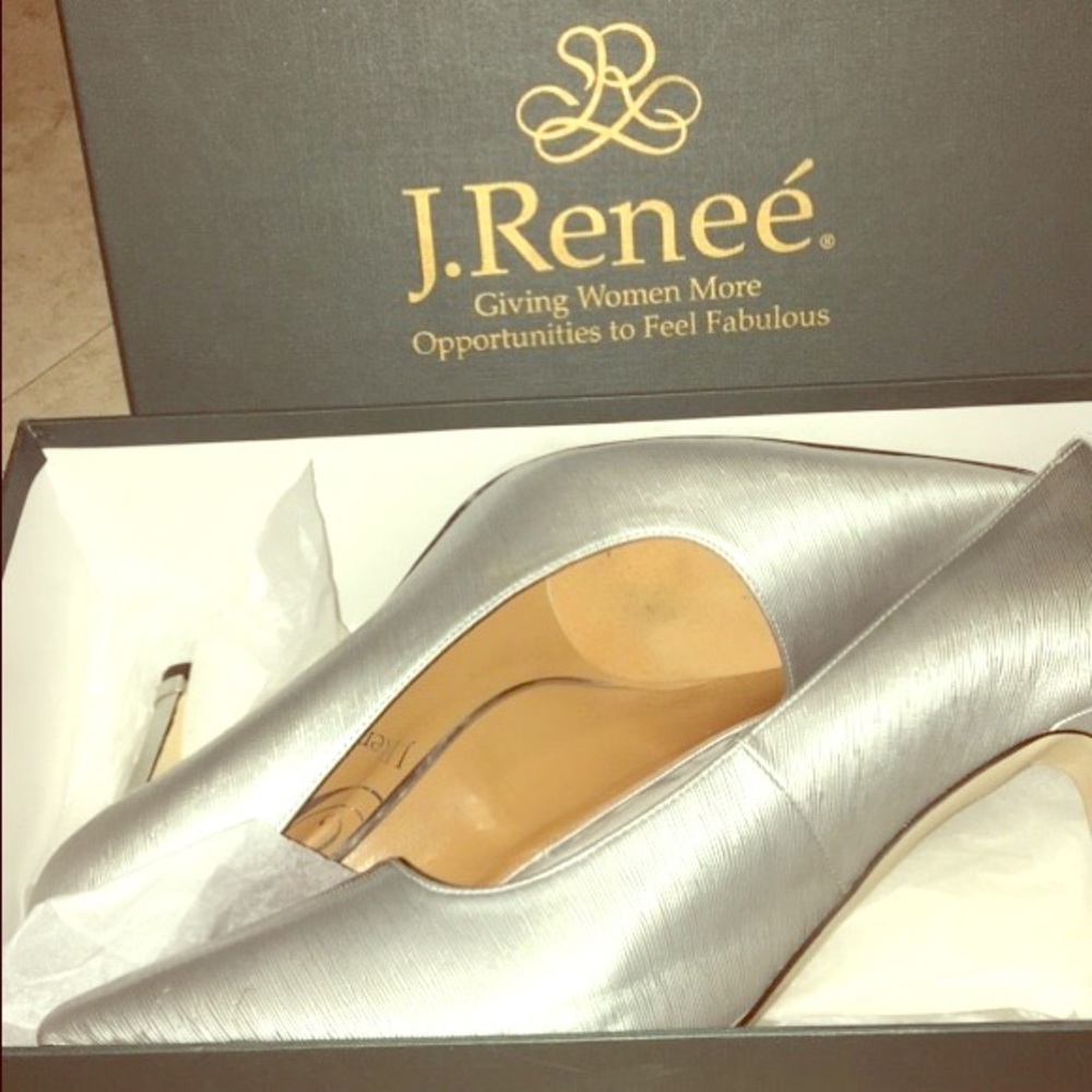 Silver J-Renee shoes
